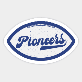 Retro Pioneers Football Sticker